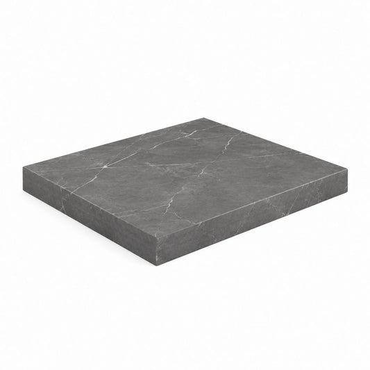 Regalboden Dunkelgrau MDF mit Melaminharzbeschichtung quadratisch 60 x 60 x 4 cm
